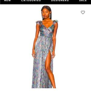 Imara Maxi Dress in Multi